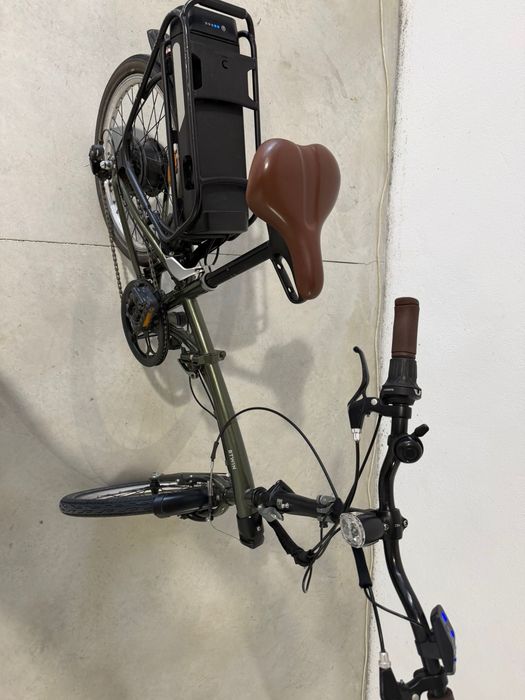Bicicleta dobrável elétrica E FOLD 500 Azul