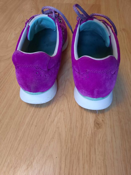 Женские кожаные кроссовки Clarks 41 р.