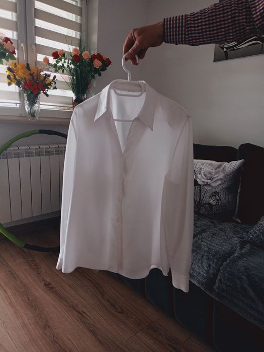 Biała bluzka damska 44