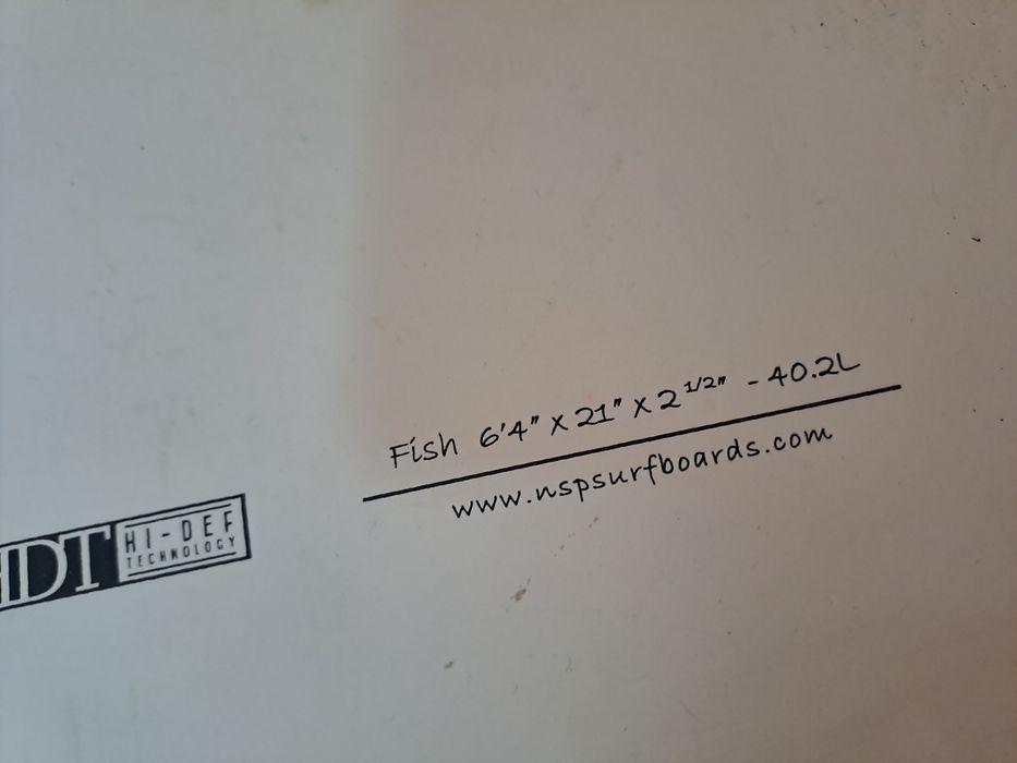 Prancha surf NSP 6.4