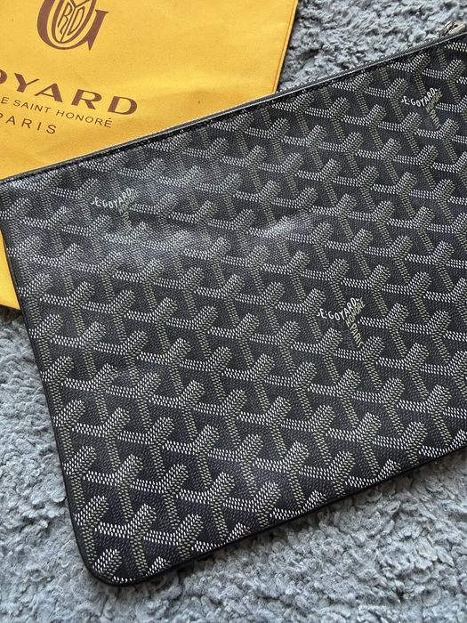 Goyard Sénat MM Pouch – Monogram + Dust Bag