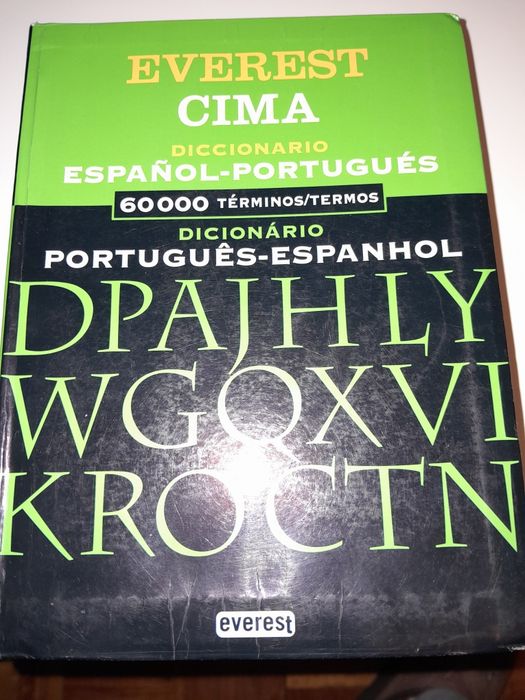 Dicionários de espanhol/português e português/francês PORTES GRÁTIS
