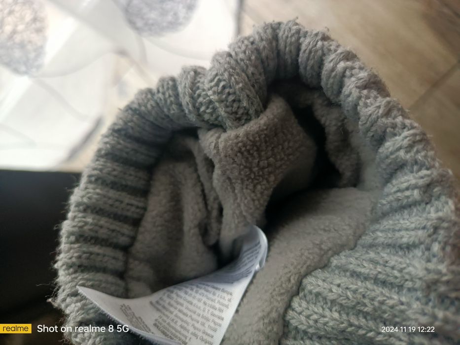 Czapka  i komin komplet(6-12mies)
