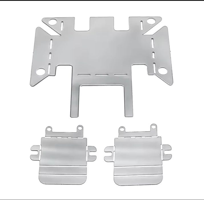 Stalowe osłony podwozia mostów do modelu rc 1:18 TRX4M JJRC 8801/09