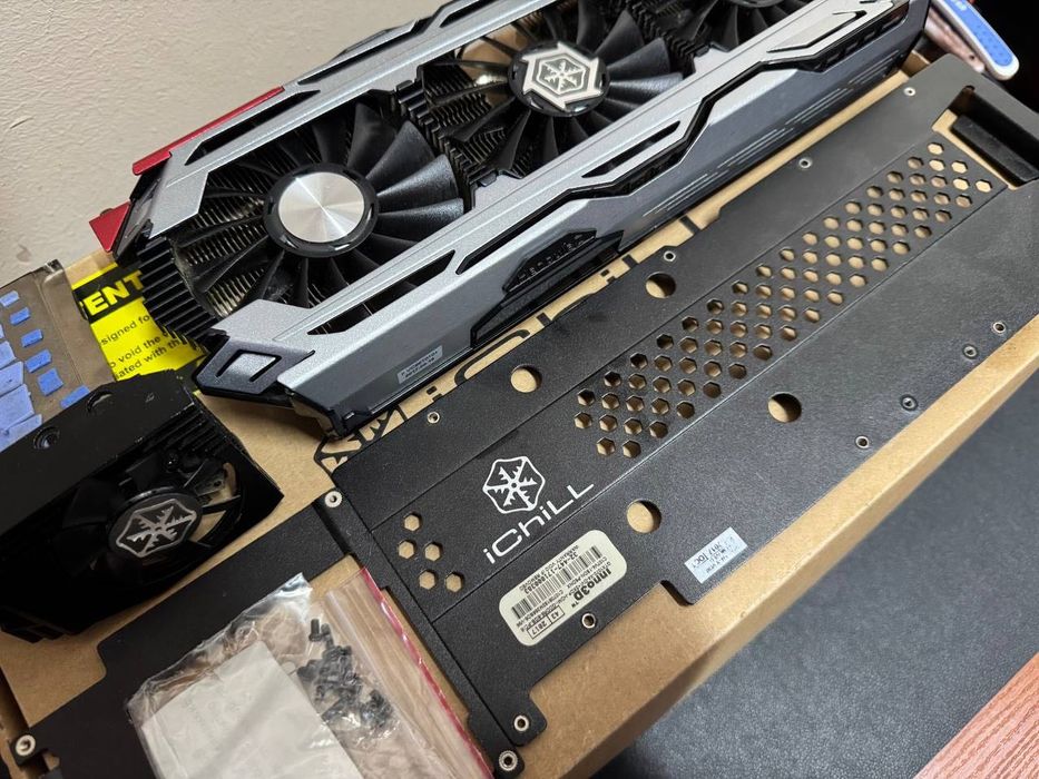 Охолодження відеокарти INNO3D GTX1070