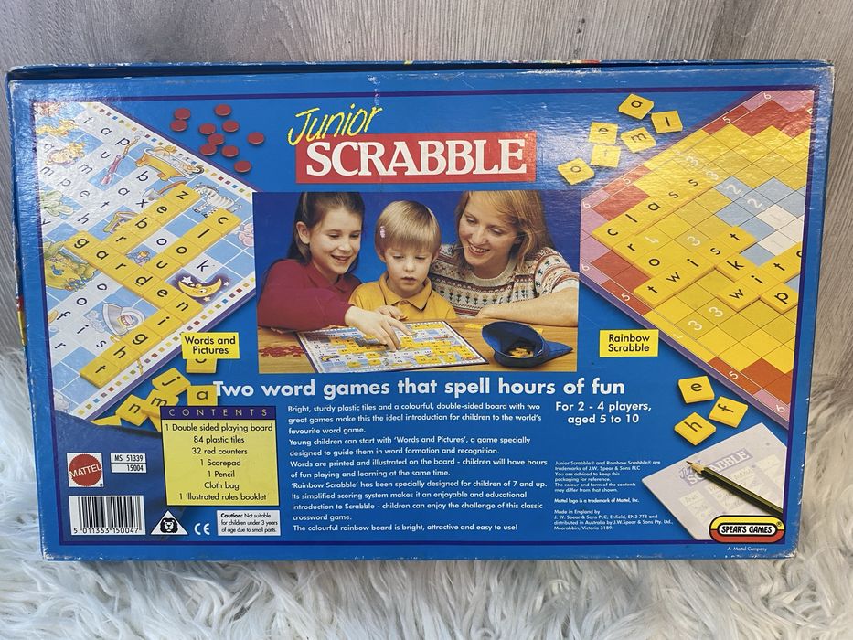 Scrabble Junior Vintage Spear’s Games