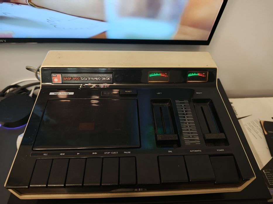 BASF odtwarzacz kaset BASF 8100 CrO2 Stereo Deck high fidelity