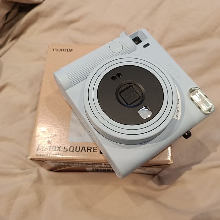 Aparat FUJIFILM Instax Square SQ1 Niebieski + wkład do aparatu fuji