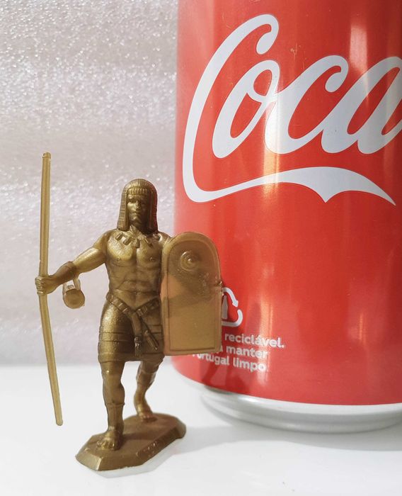 Raro Brinde ~ "EGYPTIAN - Guerreiros do Mundo" ~ Cereais Kellogg's Anos 70