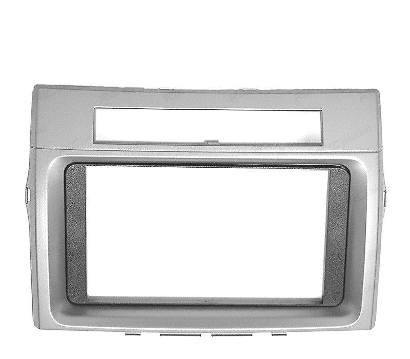 MOLDURA ADAPTADOR CINZA CLARO PARA RADIO 2-DIN PARA TOYOTA COROLLA VERSO 04-09