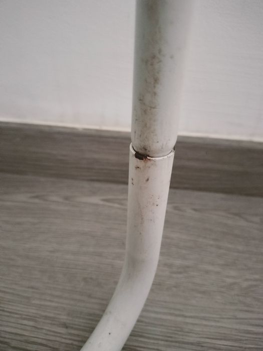 Espelho de pé,branco Knapper