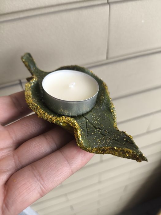 Porta velas handmade