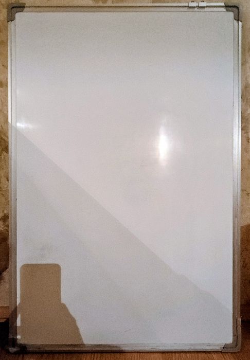 Biała tablica, zmywalna, marker