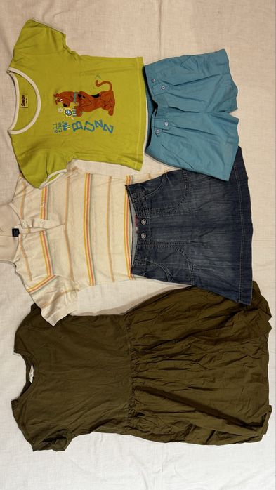 Dziewczęca paka ubrań rozmiar 134-140