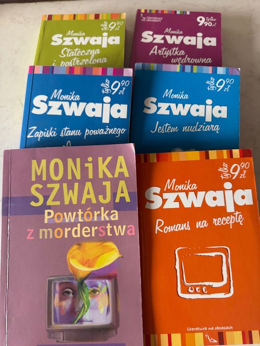 Szwaja Monika zestaw 6 książek
