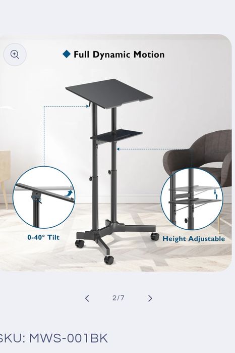 Mesa de Trabalho Móvel BONTEC (Novo em Caixa