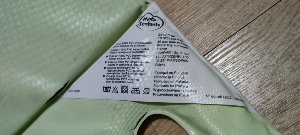 Muda-fraldas portátil + capa tecido turco