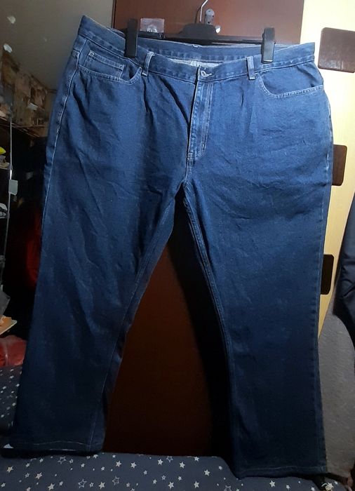 Ого-го какой размерчик новые мужские джинсы большой размер батал