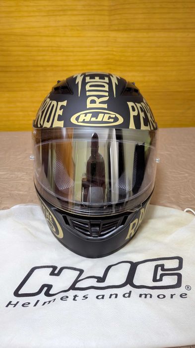 Capacete Hjc cs 15 limited Gold edition M
