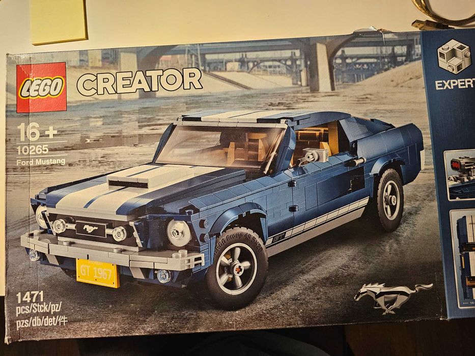LEGO 10265 Ford Mustang completo c/ caixa e instruções