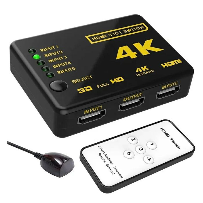 5-Port HDMI Switcher64283920516609120