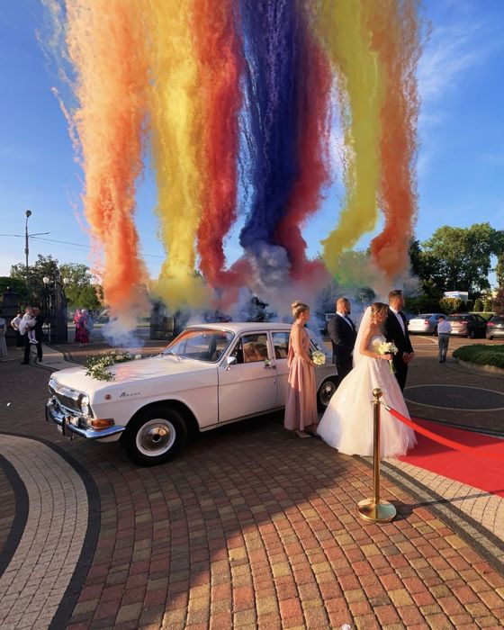 Ciężki dym | Fontanny iskier | Wybuchające balony | Miny dymne