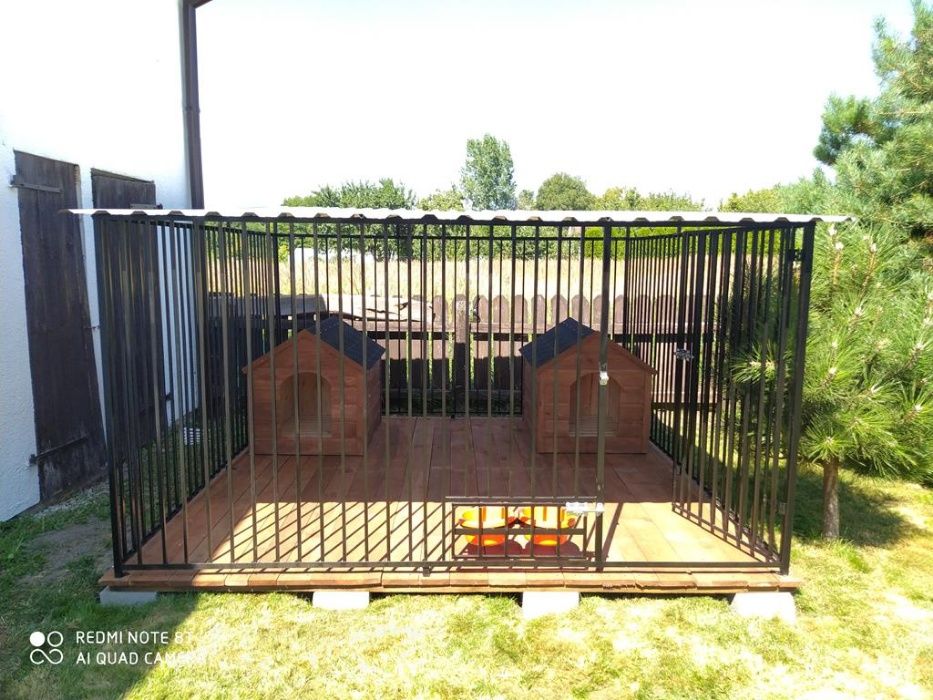 Kojec Klatka Zagroda Buda dla psa 2mx2m Montaż Gratis Solidny