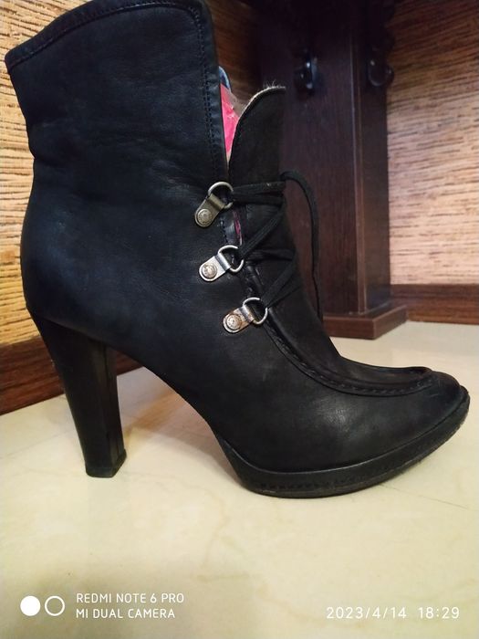 Ботінкі шкіряні зимові