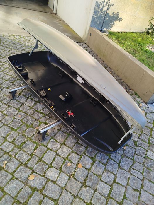 Barras de tejadilho Ford SMax e mala de tejadilho