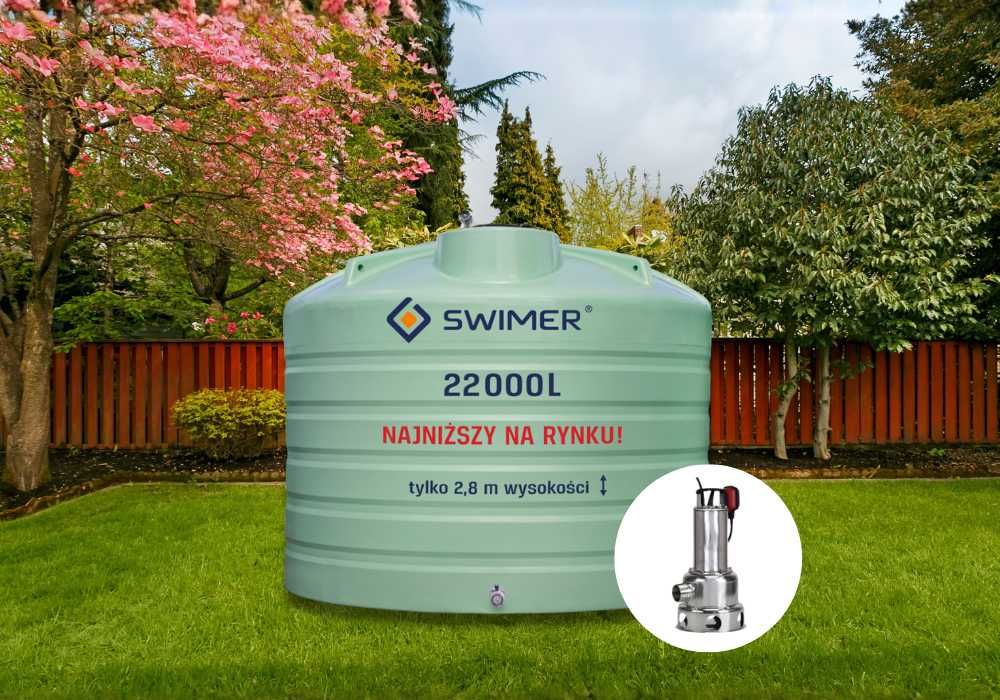 Zbiornik do nawozów płynnych na nawozy RSM 22000L z pompą zanurzeniową