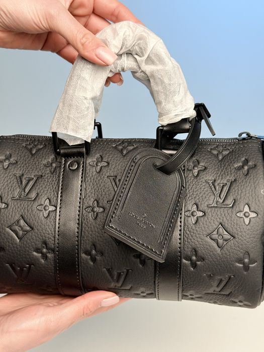 Сумка Louis Vuitton Keepall Bandouliere 25 Monogram Empreinte Black