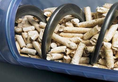 навантажуач корму для тварин спіраль 69мм для труби 90-100гнучкий шнек