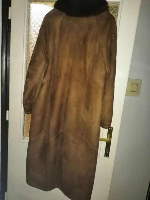 Kożuch damski duży