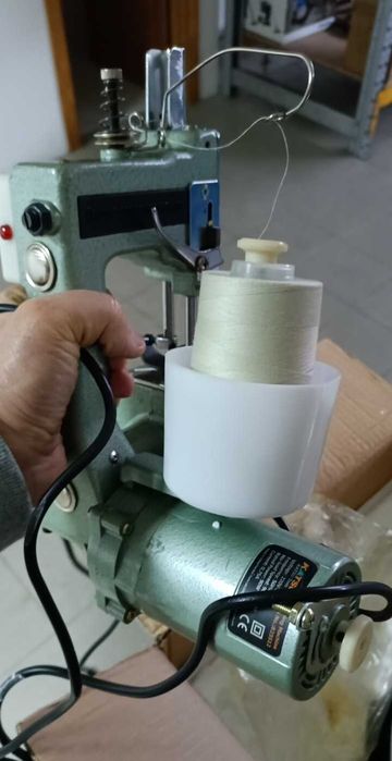 Máquina de Costura Elétrica Fechar Sacos, Automática para Sacos de PP/Kraft, Sacos de Papel, Sacos de Plástico e Sacos de Papel de Arroz