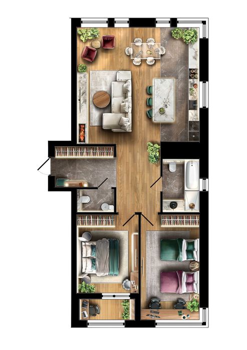 Продаж 2-кімнатної квартири, новобудова, ЖК Dynastia BC, Біла Церква