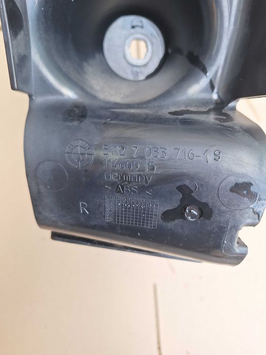 BMW E60 Ślizg Zderzaka Tył Prawy Tylny Mocowanie Uchwyt