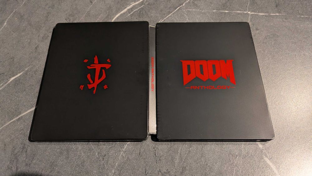 Xbox Doom Anthology Edycja Specjalna Steelbook, figurka
