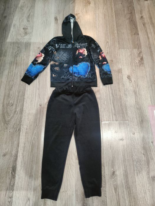 Nowy dres roz 128/134 welurowy