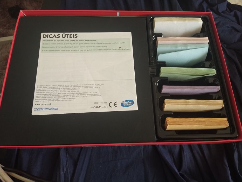 Jogo de mesa Monopólio/Monopoly