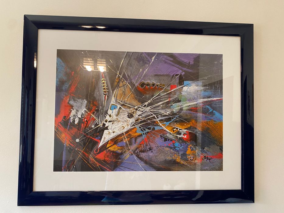 2 quadros decoração 54x68 cm