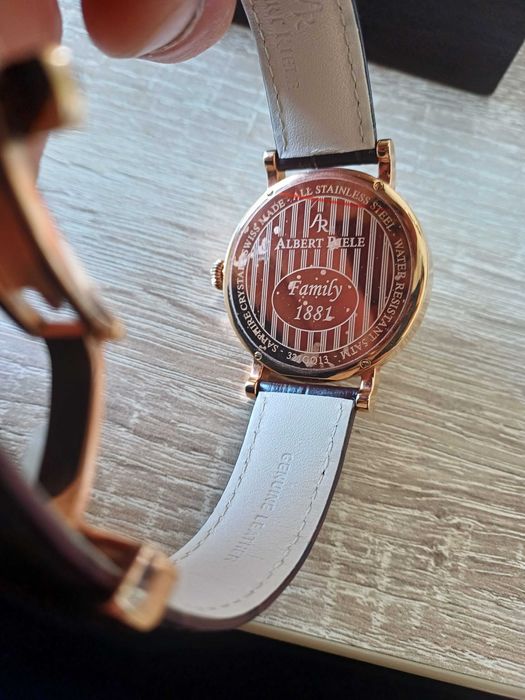 Zegarek Albert Riele Family 1881