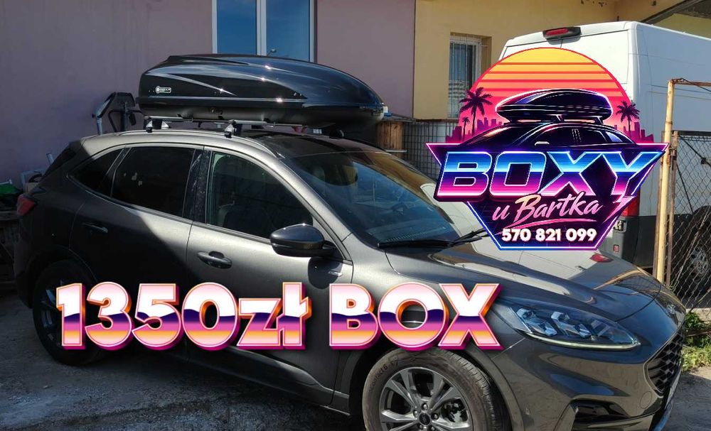 Box dachowy XXL 470L/550L - Bagażniki nowe i używane