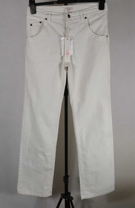 VERSACE VJC Jeans Couture V/Alta Nowe Spodnie Damskie W29 Bawełna