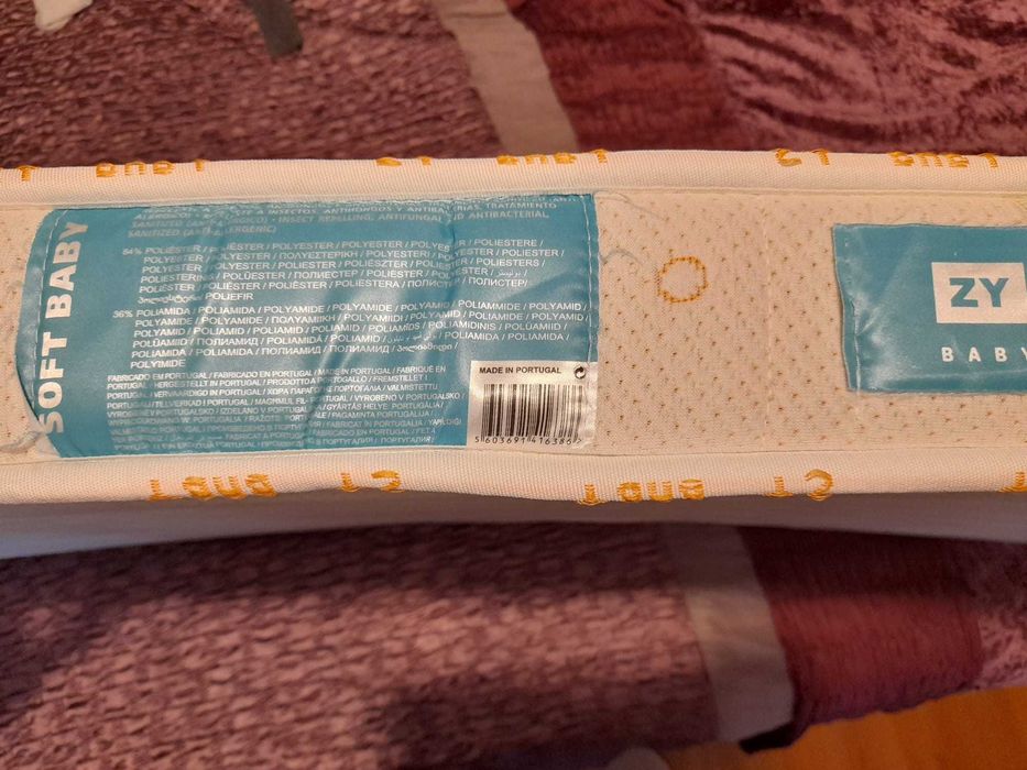 Berço de Bébé Prénino + Colchão Zippy