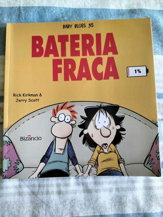 Livro Novo BD "Baby Blues 35 - Bateria Fraca"