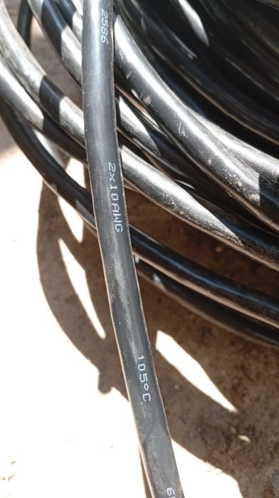 Кабель Shielding 2x10awg (2х6мм²), 2x8awg (2х10мм²)