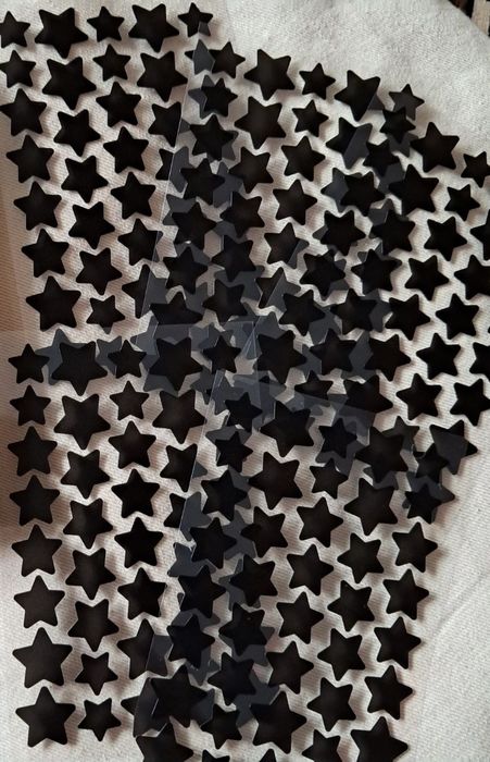 Чорні патчі зірочки від прищів 200 шт. Black pimple patches hitworker