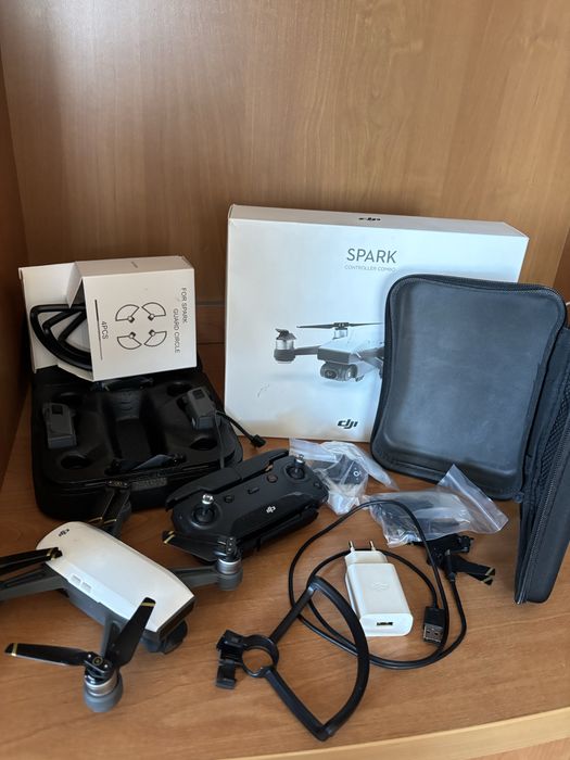 Dron Dji spark cały zestaw