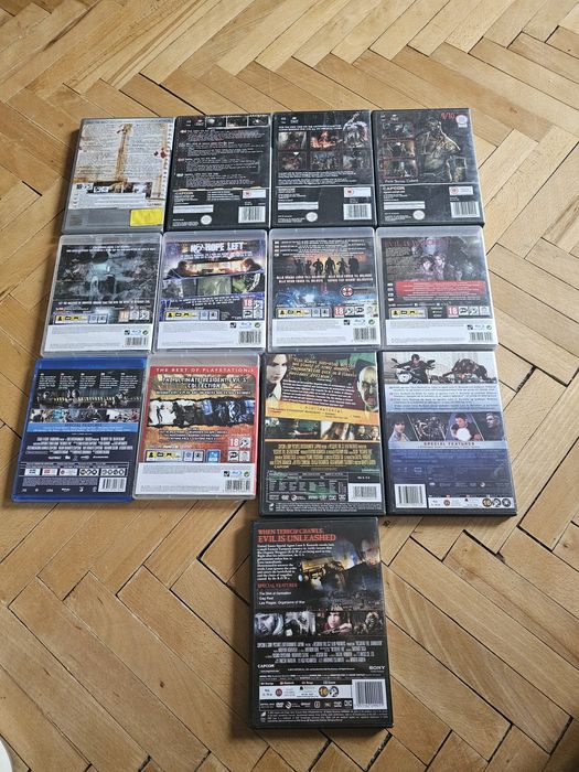 Resident evil duży zestaw ps2 ps3 ps4 gamecube + filmy capcom retro
