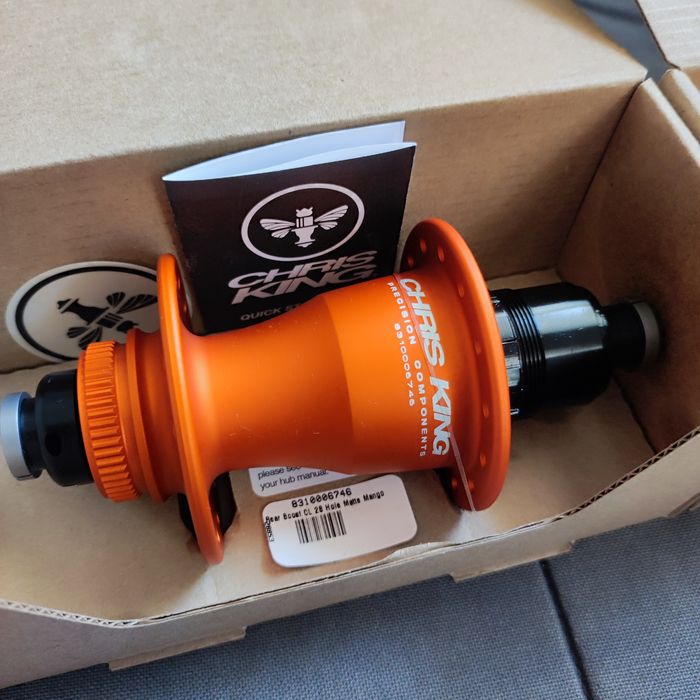 Komplet piast Chris King CL 28H Boost Matte Mango SRAM XD NOWE

Przód